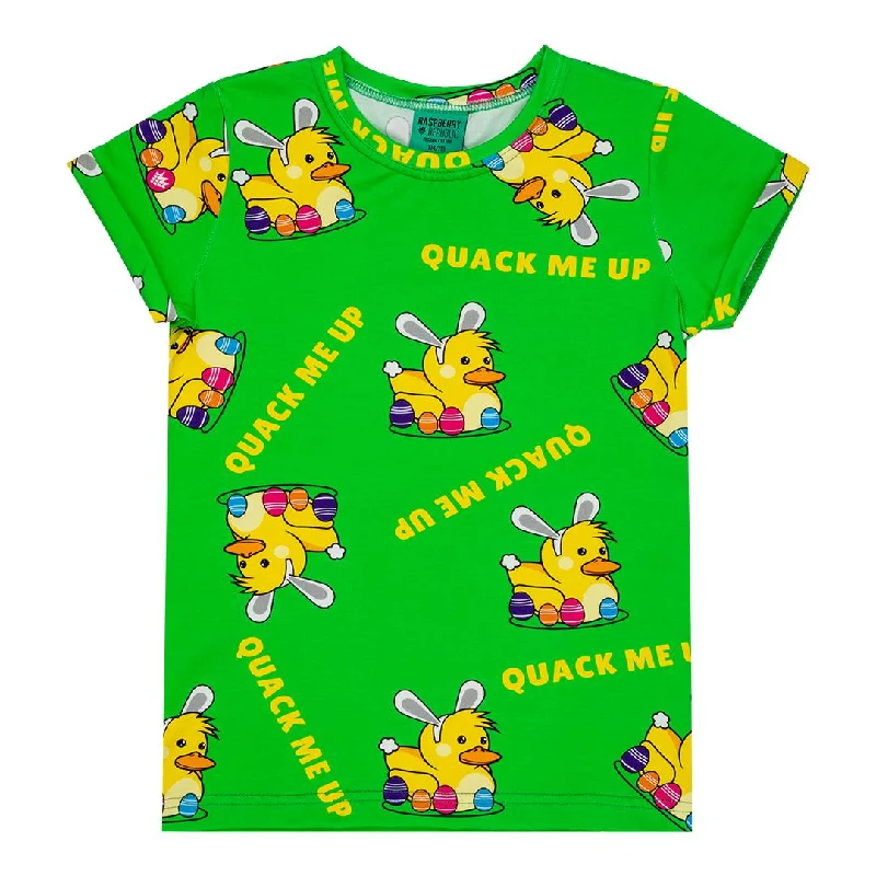 Quack Me Up Short Sleeve Shirt - 1 Left Size 7-9 years