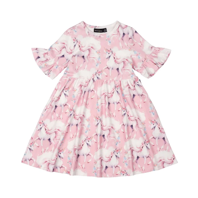 Rock Your Baby - A Blessing Bell Sleeve Dress