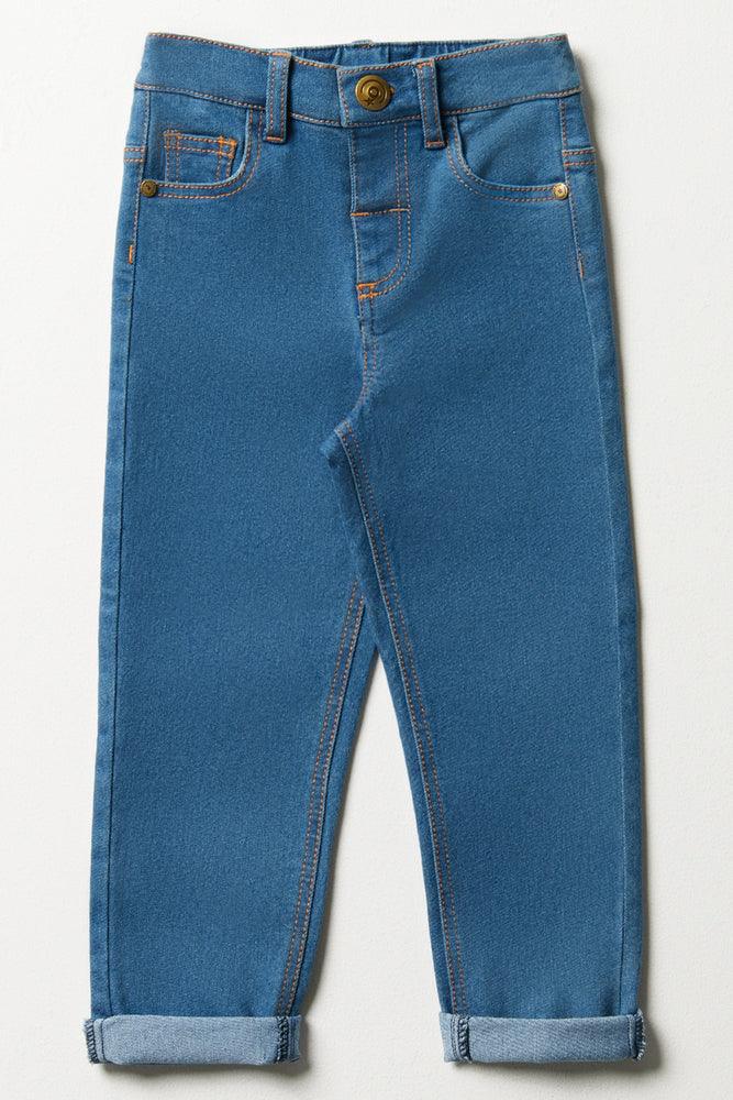 Skinny Denim Jeans Blue