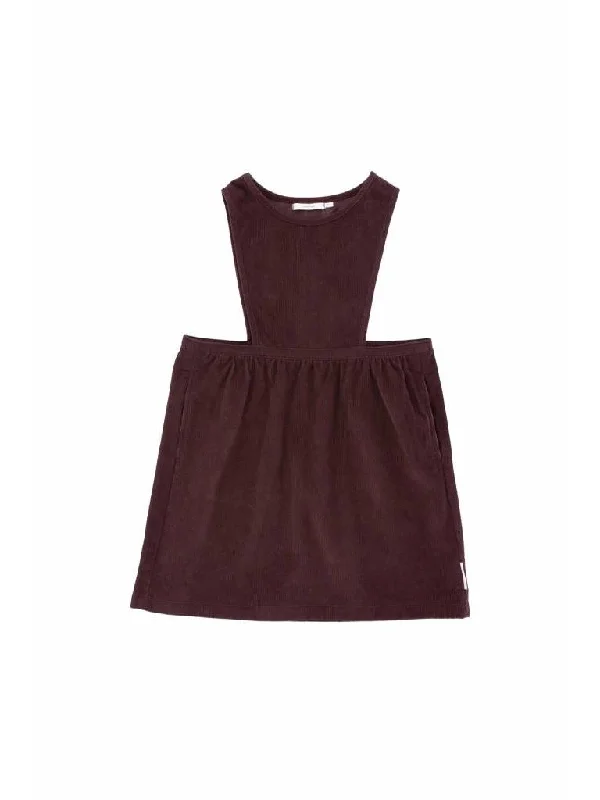 Tiny Cottons Corduroy Dress - Plum