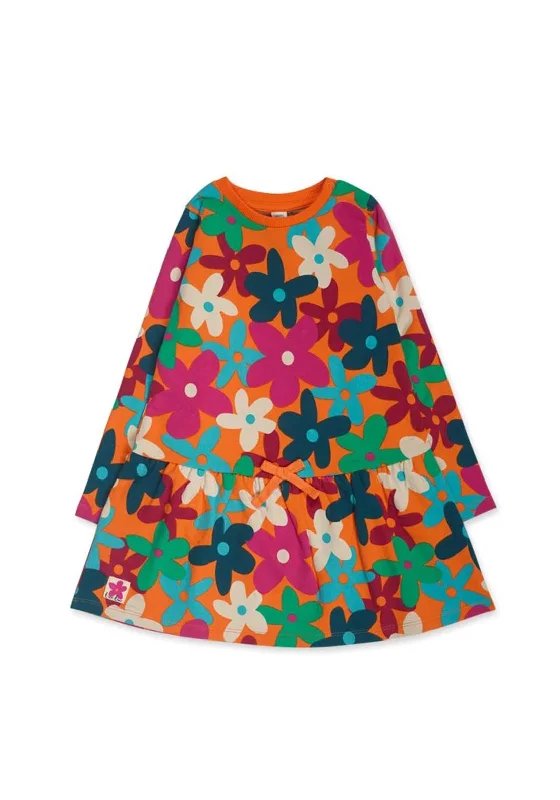 Tuc Tuc Girls Treking Time Floral Print Dress, Multi