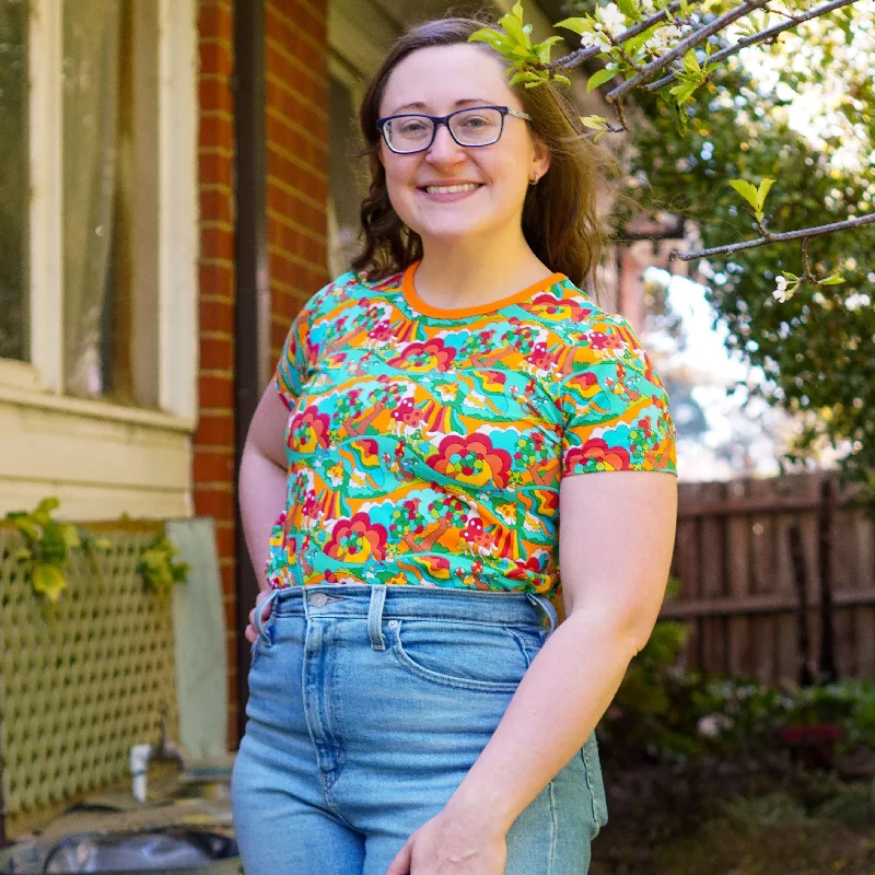 Adult's Mushroom Boom Short Sleeve Shirt