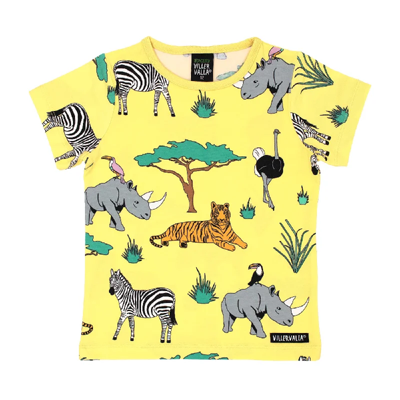 Safari Short Sleeve Shirt - Lemon