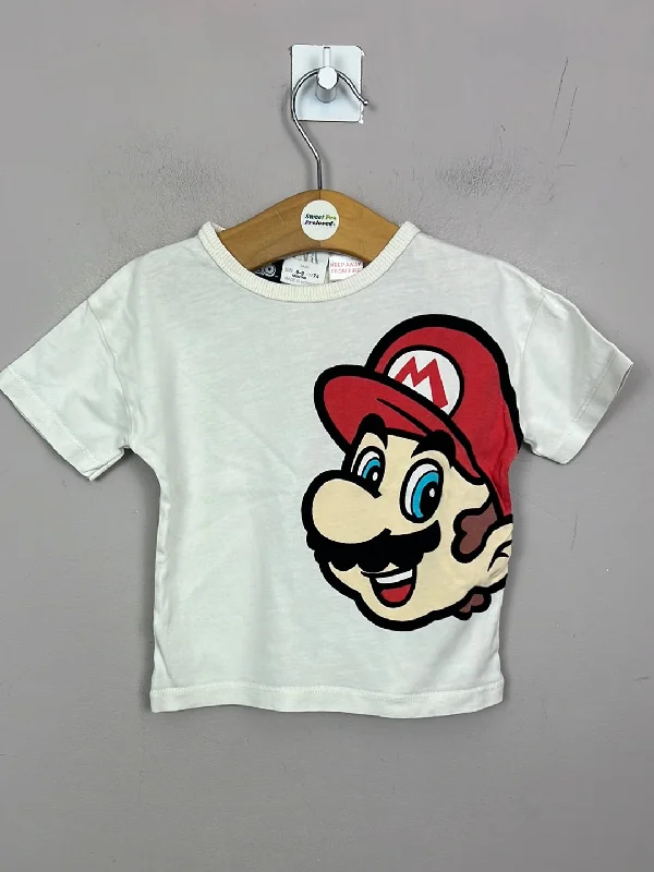 Zara Mario t-shirt 6-9m