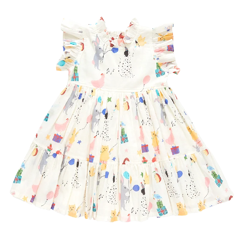 Girls Jennifer Dress - Birthday Buddies