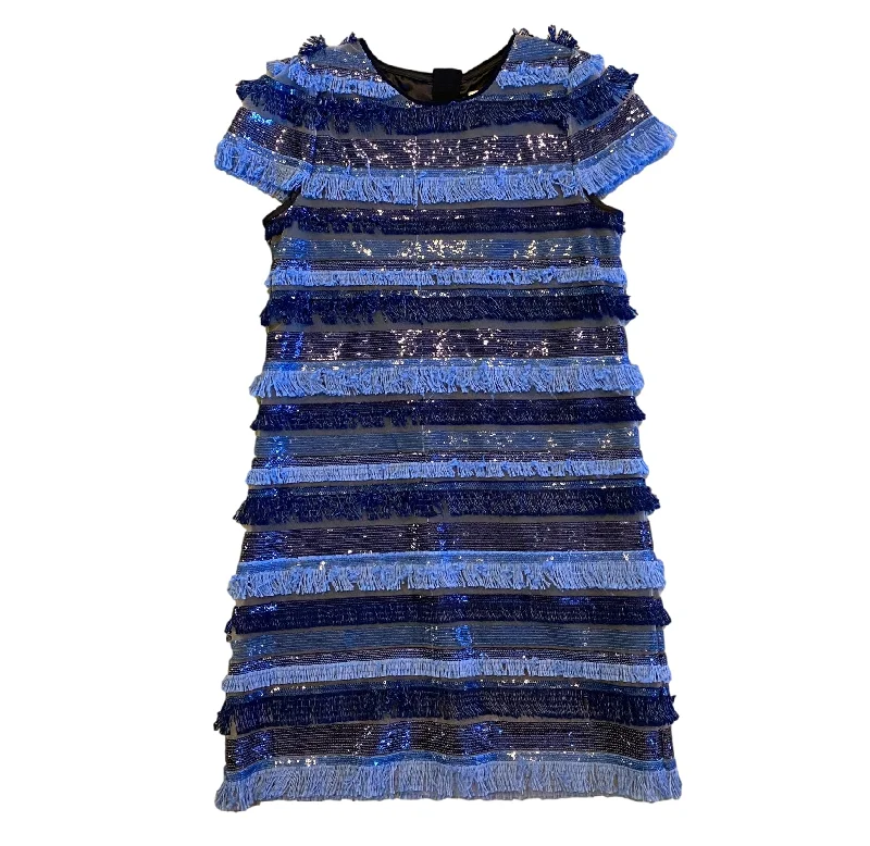 MN80P-24-187SF013020-B Sequin Fringe Chloe Dress